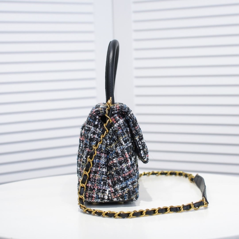 Ch**el top handle bags